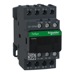 LC1DT20B7 Schneider - Contacteur tétrapolaire - 4NO - 20A - Bobine 24Vca - Vis