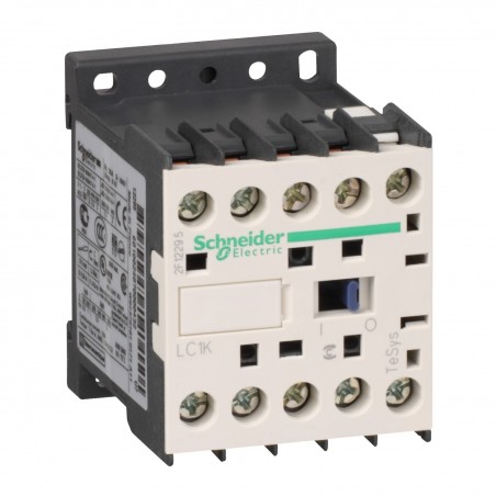 LC1K0610E7 Schneider - Mini contacteur tripolaire - 3NO - 6A - Bobine 48Vca - Vis