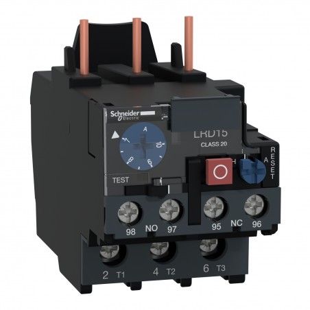 LRD1514 Schneider - Relais thermique moteur 7 à 10A - TeSys LRD - pour contacteur LC1D50A à LC1D65A