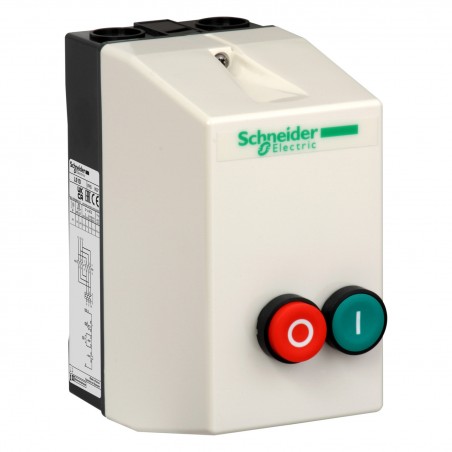 LE1D18U7 Schneider - Boitier de démarrage moteur monophasé 220V max 4kW - 18A - bobine 240Vca | Sans thermique