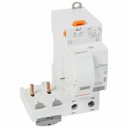 410408 Legrand  Bloc différentiel automatique DX³ - 2P 230V- 63A - type AC 30mA