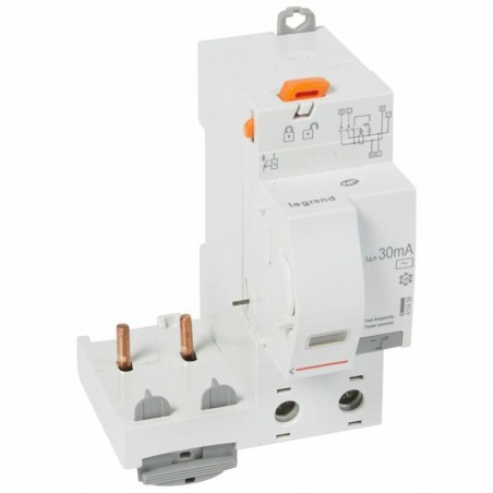 410408 Legrand  Bloc différentiel automatique DX³ - 2P 230V- 63A - type AC 30mA