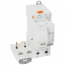 410419 Legrand  Bloc différentiel automatique DX³ - 2P 230V- 40A - type AC 300mA