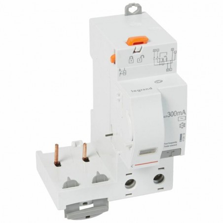 410419 Legrand  Bloc différentiel automatique DX³ - 2P 230V- 40A - type AC 300mA