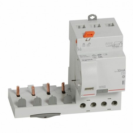 410500 Legrand  Bloc différentiel à vis DX³ - 4P 400V- 63A - type AC 30mA