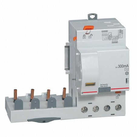 410518 Legrand  Bloc différentiel automatique DX³ - 4P 400V~ - 63A - type AC 300mA
