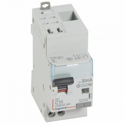 410760 Legrand  Disjoncteur différentiel 10A type F 30mA - DX³4500 1P+N