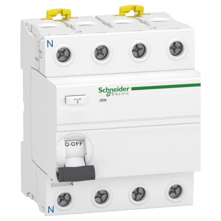 A9R55440  - Interrupteur différentiel tétrapolaire 30mA - 40A - Type AC - Schneider Acti9 iIDK