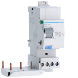 BFC425F Hager Bloc différentiel 3P+N 25A 300mA type AC