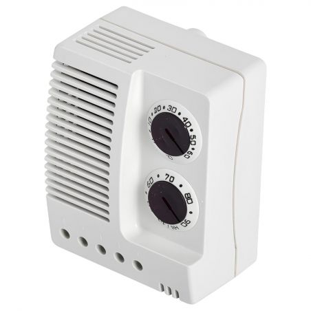 HT250 IDE - Hygrotherm électronique 230V - Plage de réglage : 50 à 90% et 0 à 60°C