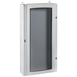65SUP144192PT IDE - Armoire électrique industrielle étanche IP65 - 192 modules - Porte vitrée - Atlantic IDE