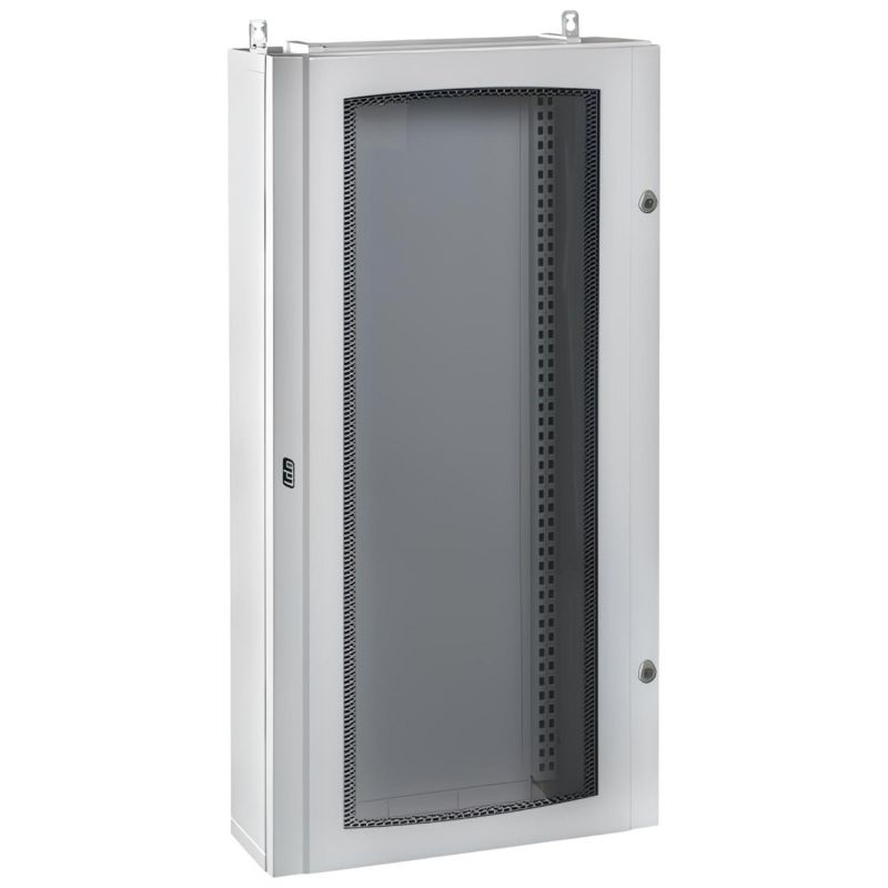 65SUP144192PT IDE - Armoire électrique industrielle étanche IP65 - 192 modules - Porte vitrée - Atlantic IDE