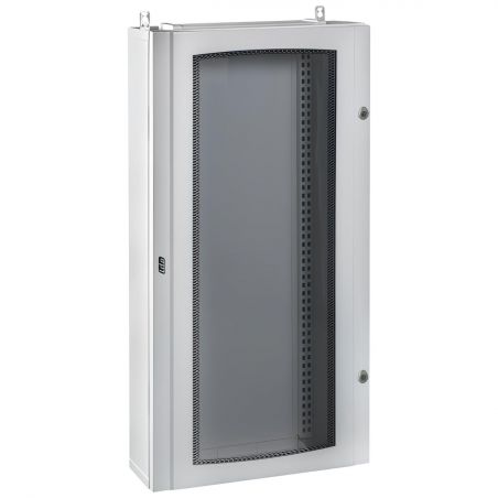65SUP144192PT IDE - Armoire électrique industrielle étanche IP65 - 192 modules - Porte vitrée - Atlantic IDE