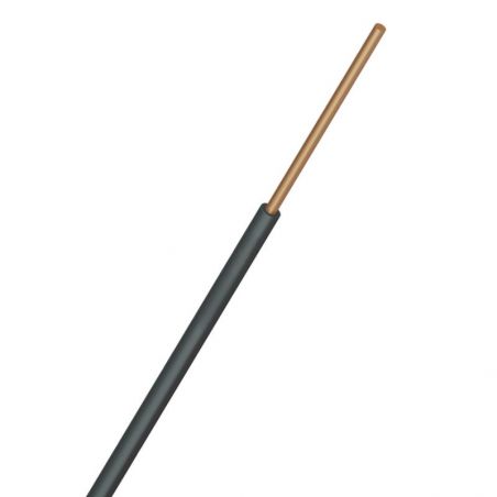 Fil rigide H07VU 2,5mm² - Couronne de 100m (Couleurs variées)
