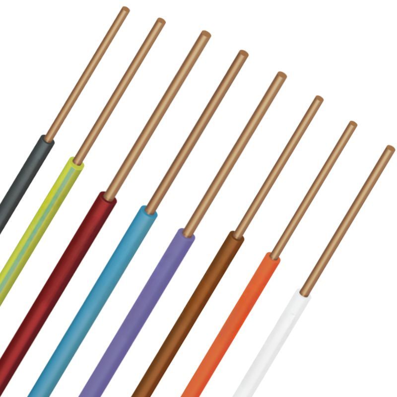 Fil rigide H07VU 2,5mm² – Couronne 100 m | Achat électrique