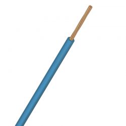 Fil rigide H07VR 16mm² - Coupe au mètre (Couleurs variées)