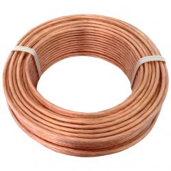 Cablette de terre cuivre nu 35mm² - Couronne / Coupe au mètre