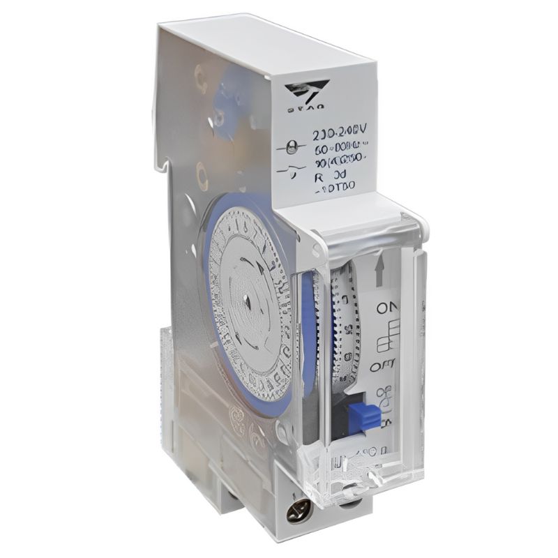 SMT961C IMO - Horloge modulaire journalière 24H analogique - 220VAC - plage de 15min - 1 module