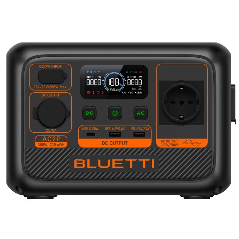 Bluetti AC2P station énergie portable 300W - 230Wh - garantie 5 ans