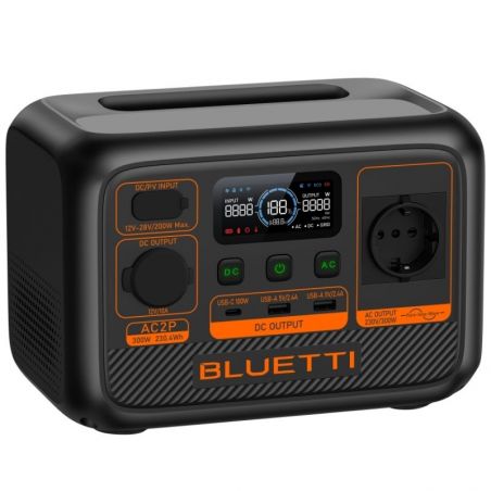 Bluetti AC2P station énergie portable 300W - 230Wh - garantie 5 ans