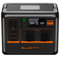 Bluetti AC60P station énergie portable 600W - 504-2116Wh - garantie 6 ans