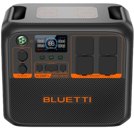 Bluetti AC200PL station énergie portable 2400W - 2304-8448Wh - garantie 5 ans