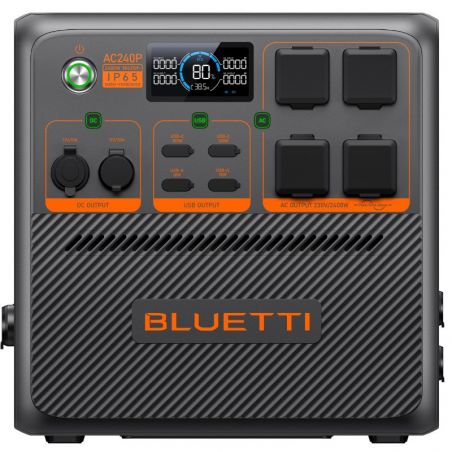Bluetti AC240P station énergie portable 2400W - 1843-10443Wh - garantie 6 ans