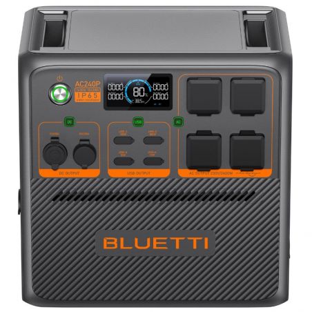 Bluetti AC240P station énergie portable 2400W - 1843-10443Wh - garantie 6 ans