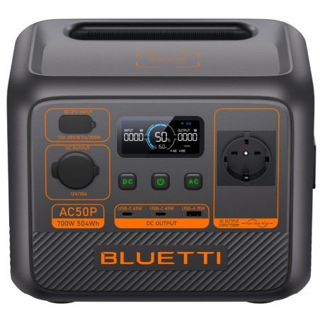 Bluetti AC50P station énergie portable 700W - 504Wh - garantie 5 ans