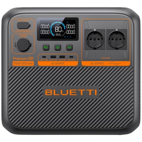 Bluetti Premium 200 V2 station énergie portable 2700W - 2073,6Wh - garantie 5 ans