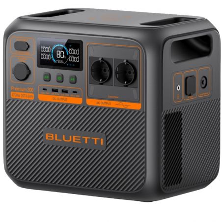 Bluetti Premium 200 V2 station énergie portable 2700W - 2073,6Wh - garantie 5 ans