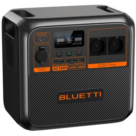 Bluetti AC180P station énergie portable 1800W - 1440Wh - garantie 5 ans