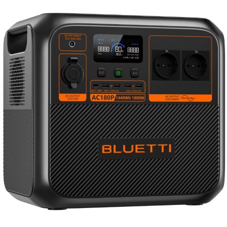 Bluetti AC180P station énergie portable 1800W - 1440Wh - garantie 5 ans