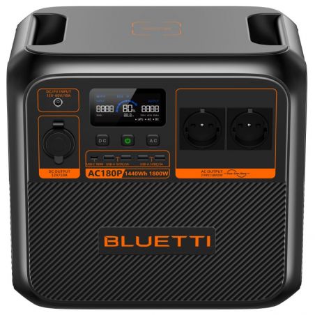 Bluetti AC180P station énergie portable 1800W - 1440Wh - garantie 5 ans