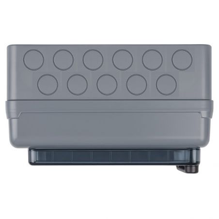 601961 Legrand Coffret Plexo3 étanche IP65 - 1 rangée 12 modules - Embouts à perforation directe non montés
