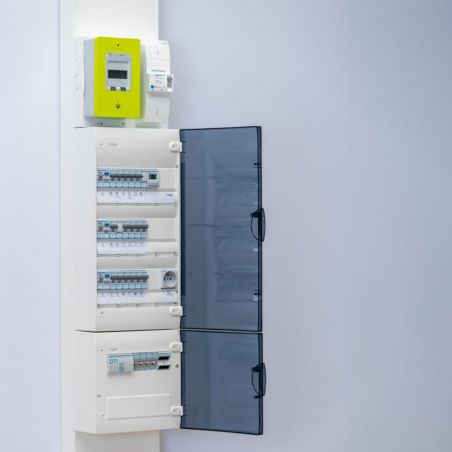 ETC225 Hager - Contacteur chauffe eau Double tarif (jour nuit) 25A 2NO - bobine 230Vca