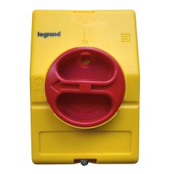 022171 - Interrupteur sectionneur de proximité Legrand 3P 16A - Boitier jaune étanche IP65
