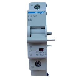 MZ203 Hager Bobine à émission de courant 230-415V AC - Bobine MX Hager