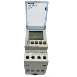 412641 Legrand interrupteur horaire programmable journalier / hebdomadaire - Digital - 16A - 230V - 2 sorties