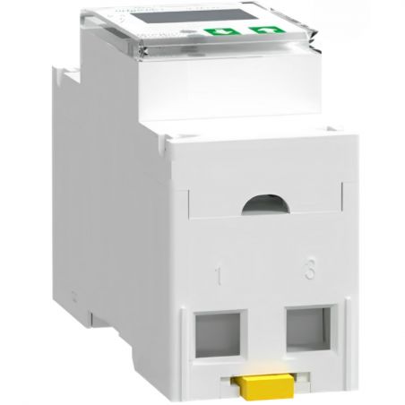 A9MEM2455 Schneider - Compteur électrique 100A - 1P+N - écran LCD - Avec option double tarif - MID - Acti 9