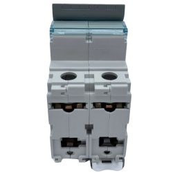 NFN263 Disjoncteur 63A Hager - 2P - 6-10kA - courbe C - Bornes alignées à vis - NFN - 2 modules