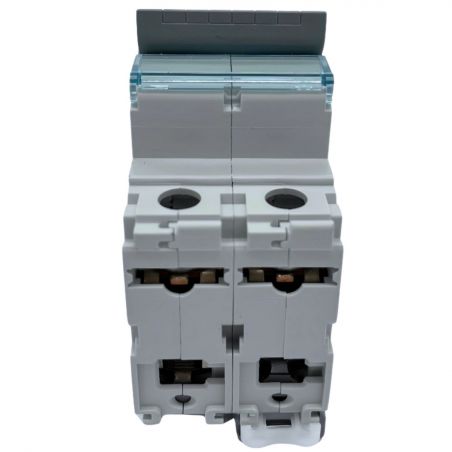 NFN263 Hager Disjoncteur 2P 63A Courbe C 6 10kA Bornes Align es