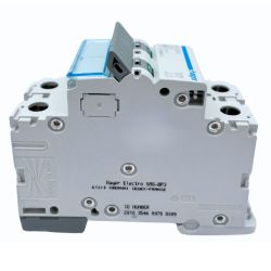 NFN263 Disjoncteur 63A Hager - 2P - 6-10kA - courbe C - Bornes alignées à vis - NFN - 2 modules