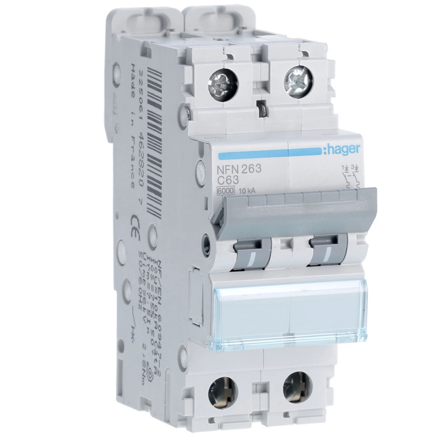 Disjoncteur Modulaire Bipolaire Schneider Legrand Hager IMO
