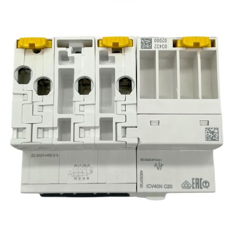 A9DE3720 Disjoncteur différentiel triphasé 3P+N 20A - 30mA - 6kA - Type AC courbe C - Schneider iCV40N