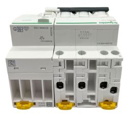 A9DE3720 Disjoncteur différentiel triphasé 3P+N 20A - 30mA - 6kA - Type AC courbe C - Schneider iCV40N