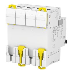 A9F74450 - Disjoncteur tétrapolaire 4P 50A Courbe C - 4 modules - 10kA - Schneider Electric Acti9 iC60N