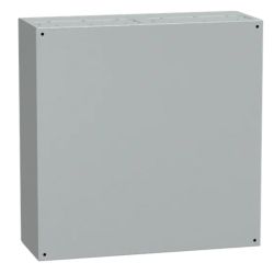 NSYS3D8830P Coffret métallique étanche IP66 - 800x800x300 - plaque fournie - Spacial S3D - Schneider Electric