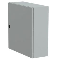 NSYS3D8830P Coffret métallique étanche IP66 - 800x800x300 - plaque fournie - Spacial S3D - Schneider Electric