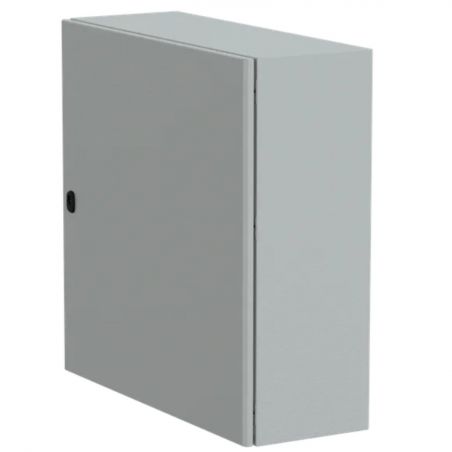 NSYS3D8830P Coffret métallique étanche IP66 - 800x800x300 - plaque fournie - Spacial S3D - Schneider Electric